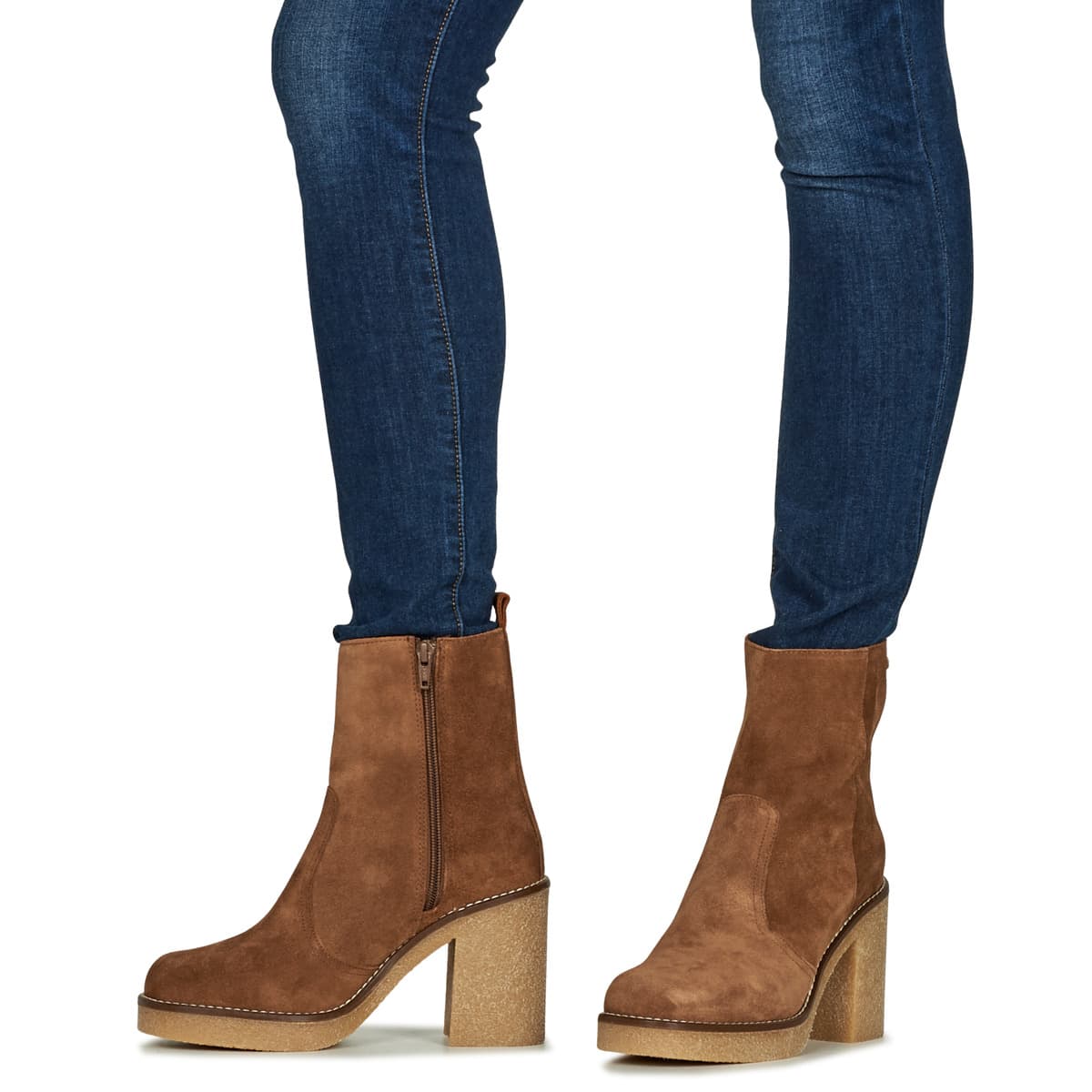 Women's Ankle Boots Les Tropeziennes par M.Belarbi Brown