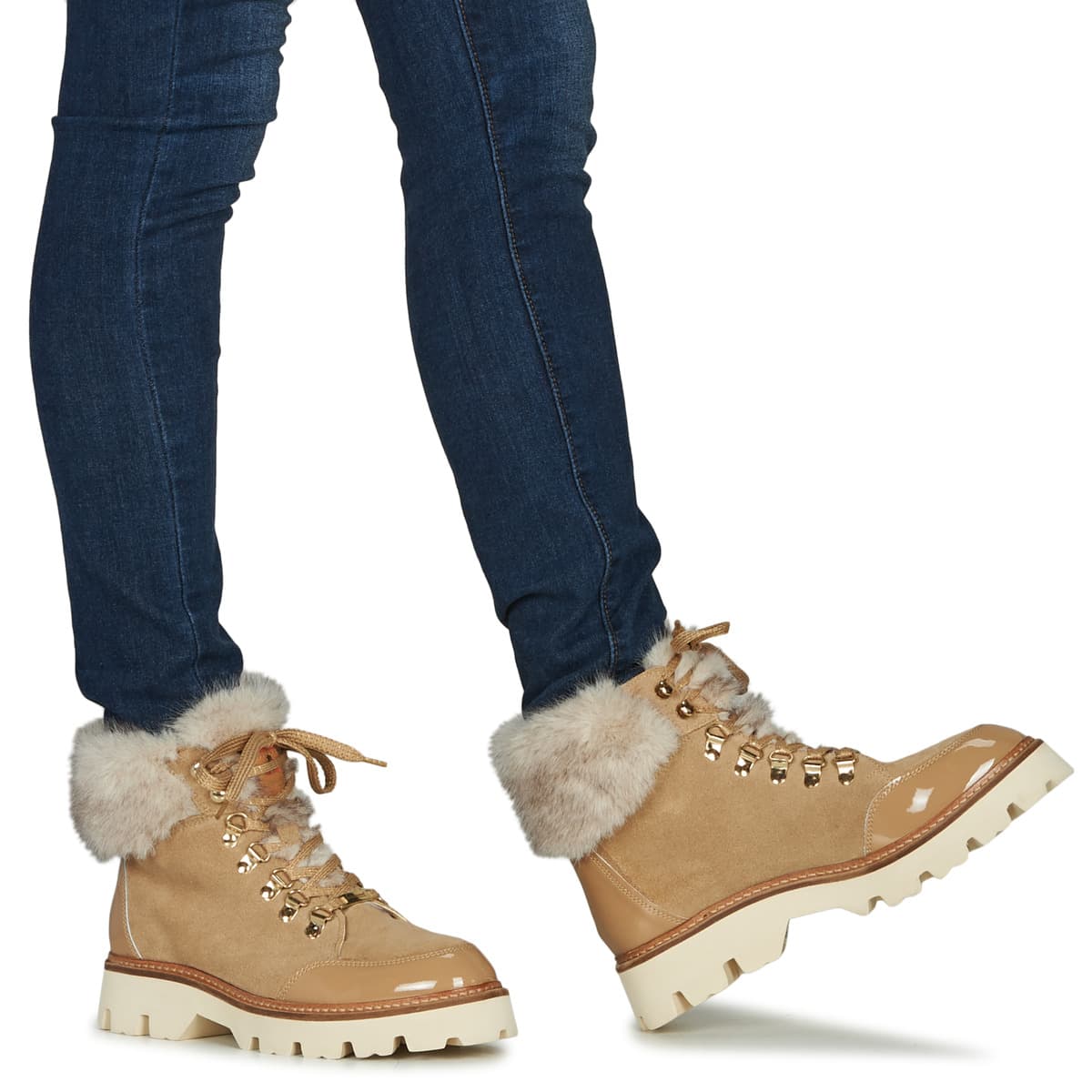 Women's Boots Les Tropeziennes par M.Belarbi Beige