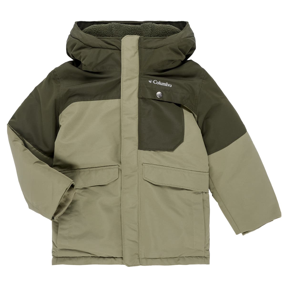 Boys' Parkas Columbia Khaki