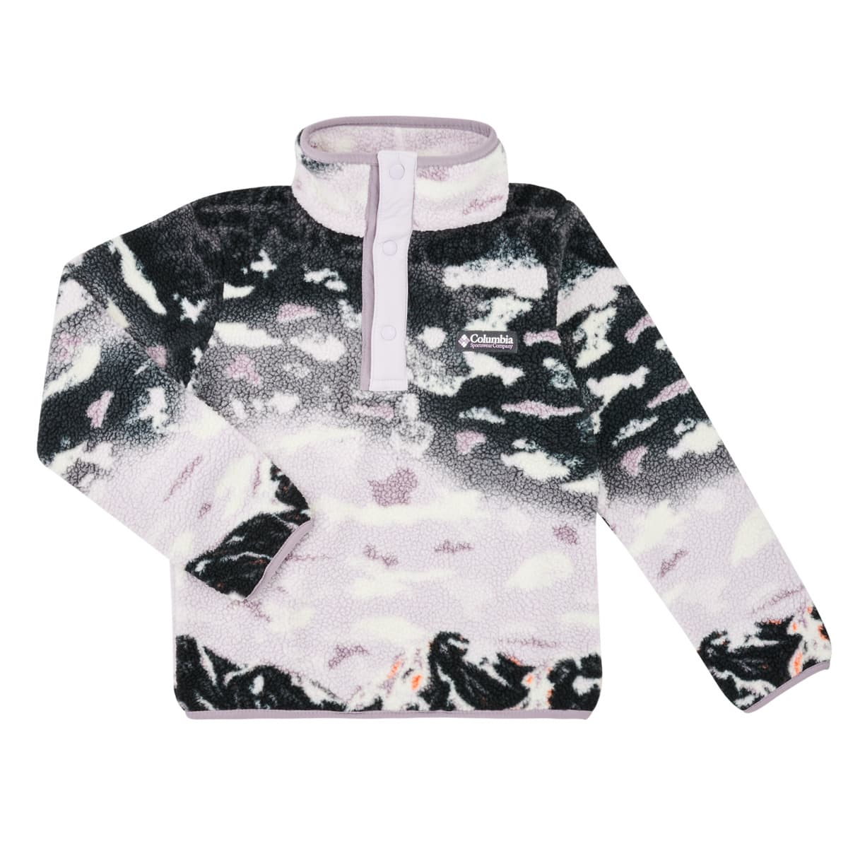 Fleece Columbia HELVETIA II PRINTED HALF SNAP FLEECE