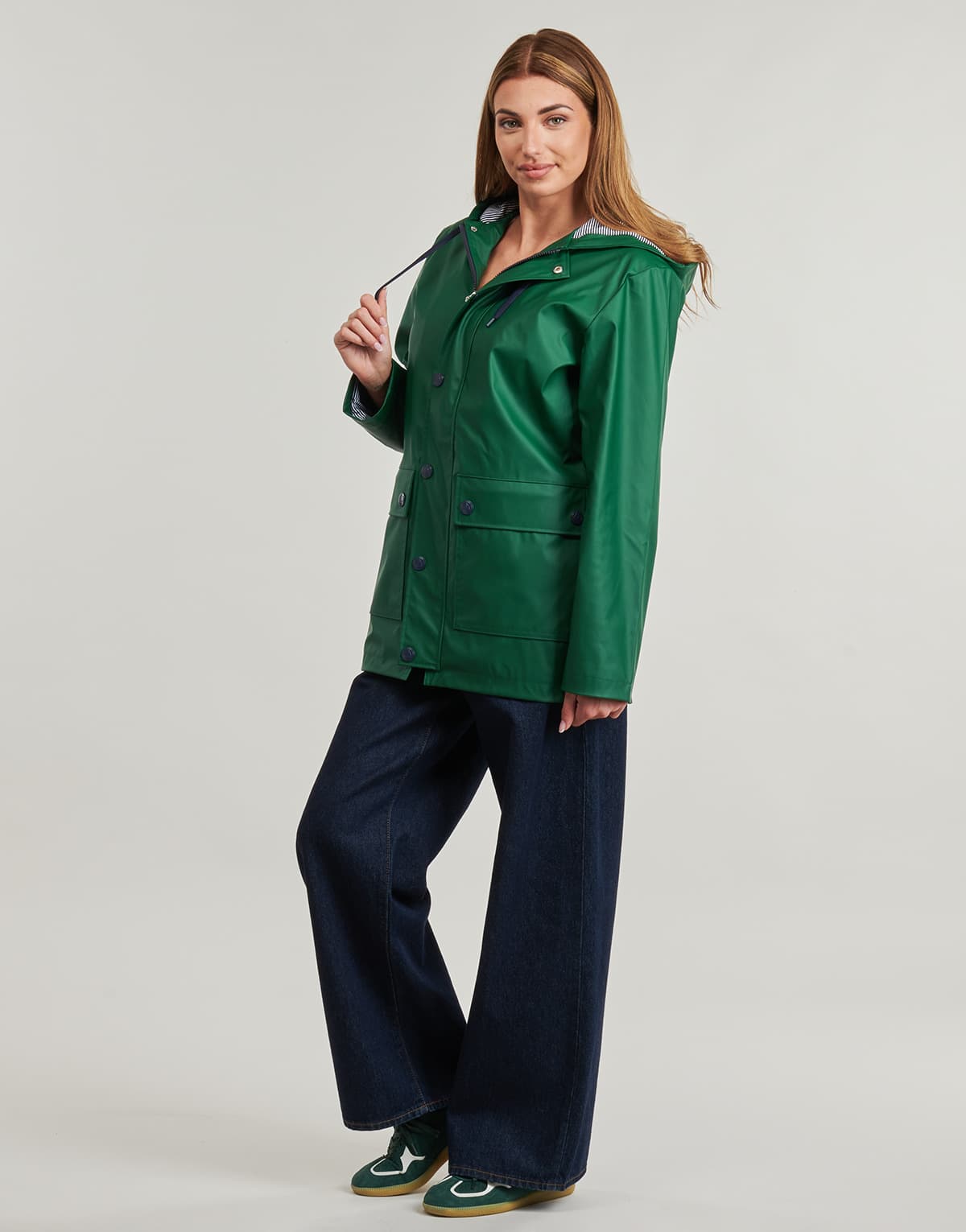 Women's Parkas Petit Bateau Green