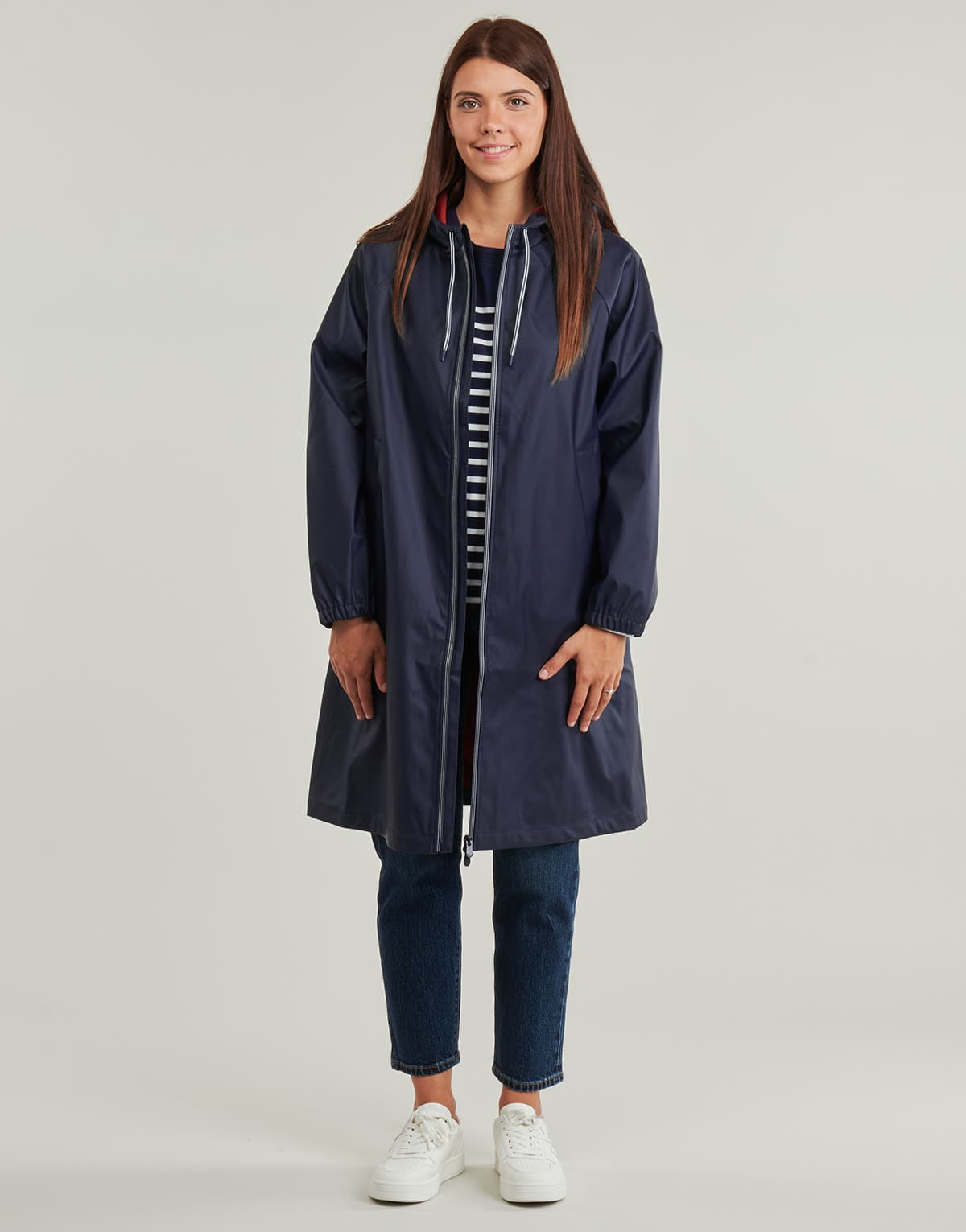 Women's Parkas Petit Bateau Blue
