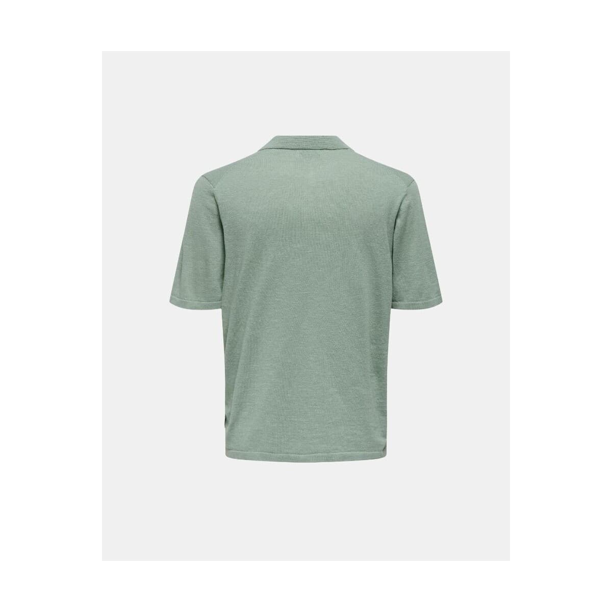 Men's T-Shirts Only & Sons Green