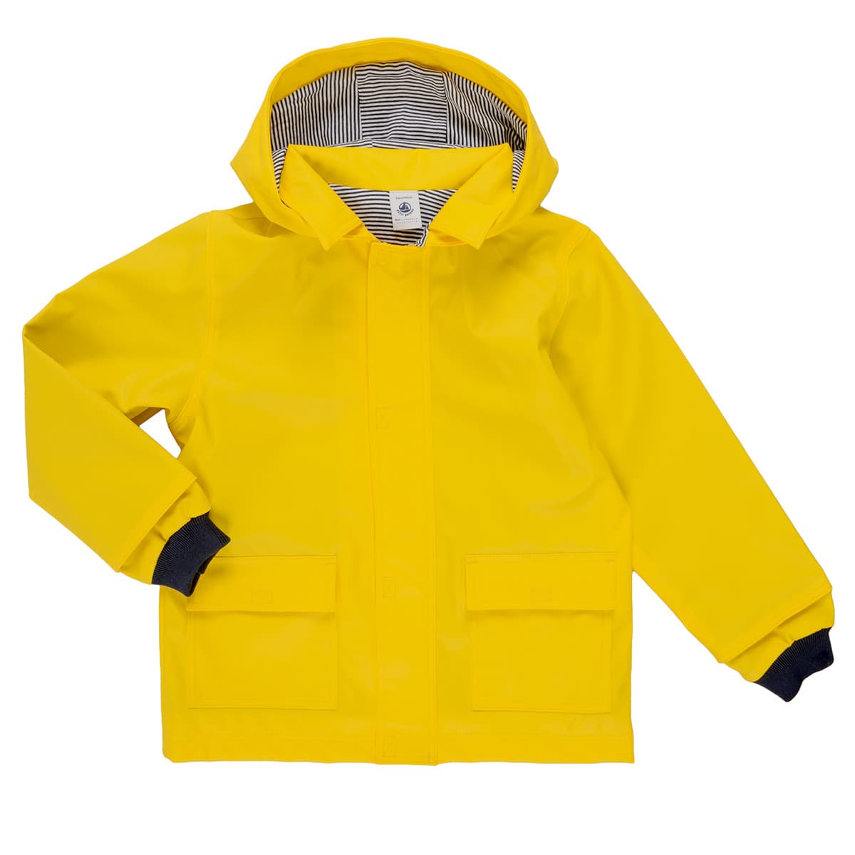 Girls' Parkas Petit Bateau Yellow