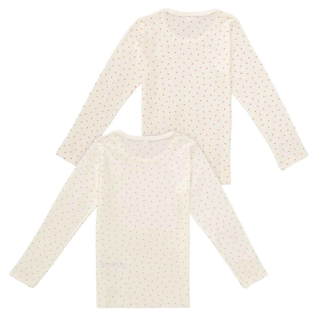 Girls' T-Shirts Petit Bateau White