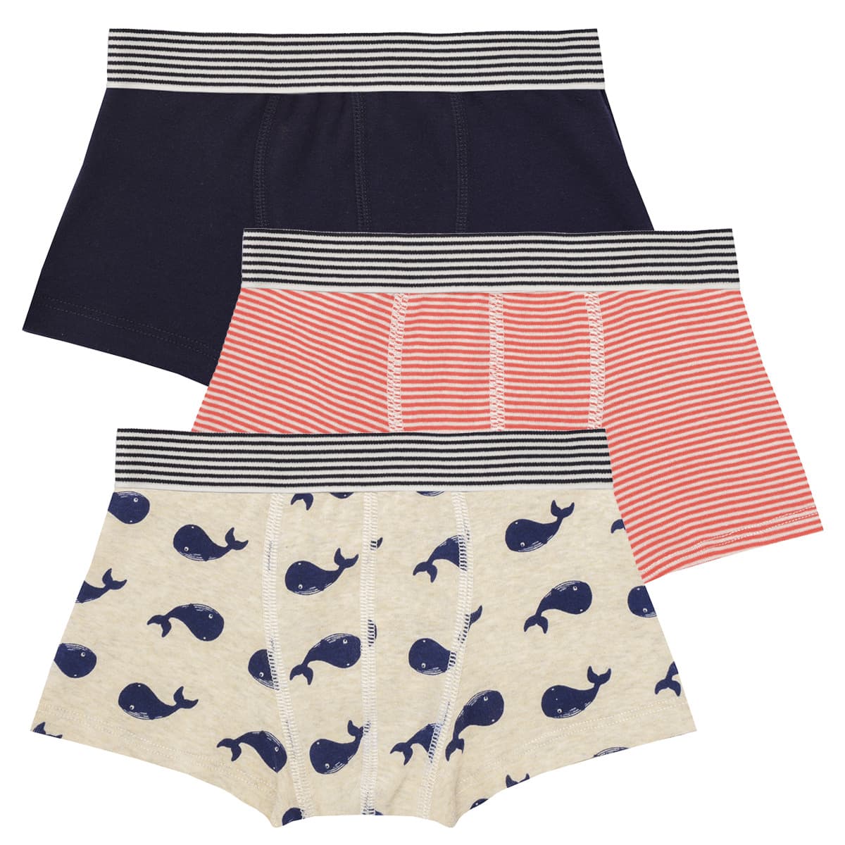 Boxer Petit Bateau LOT BOXER X3