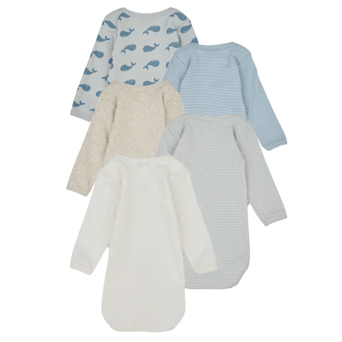 Boys' Sets Petit Bateau Gray