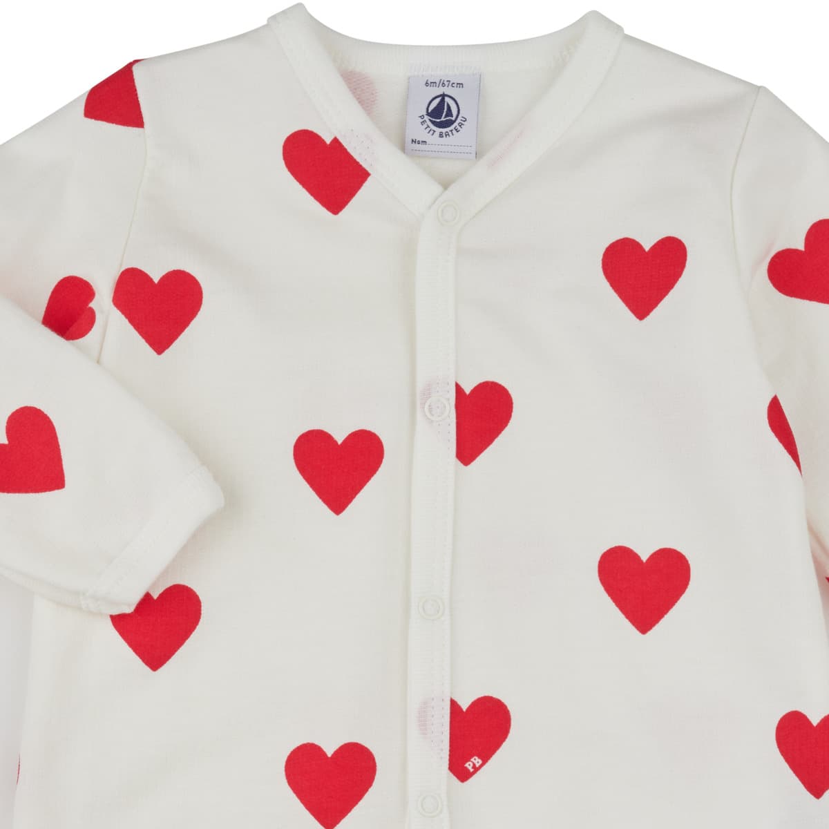 Girls' Pajamas Petit Bateau White