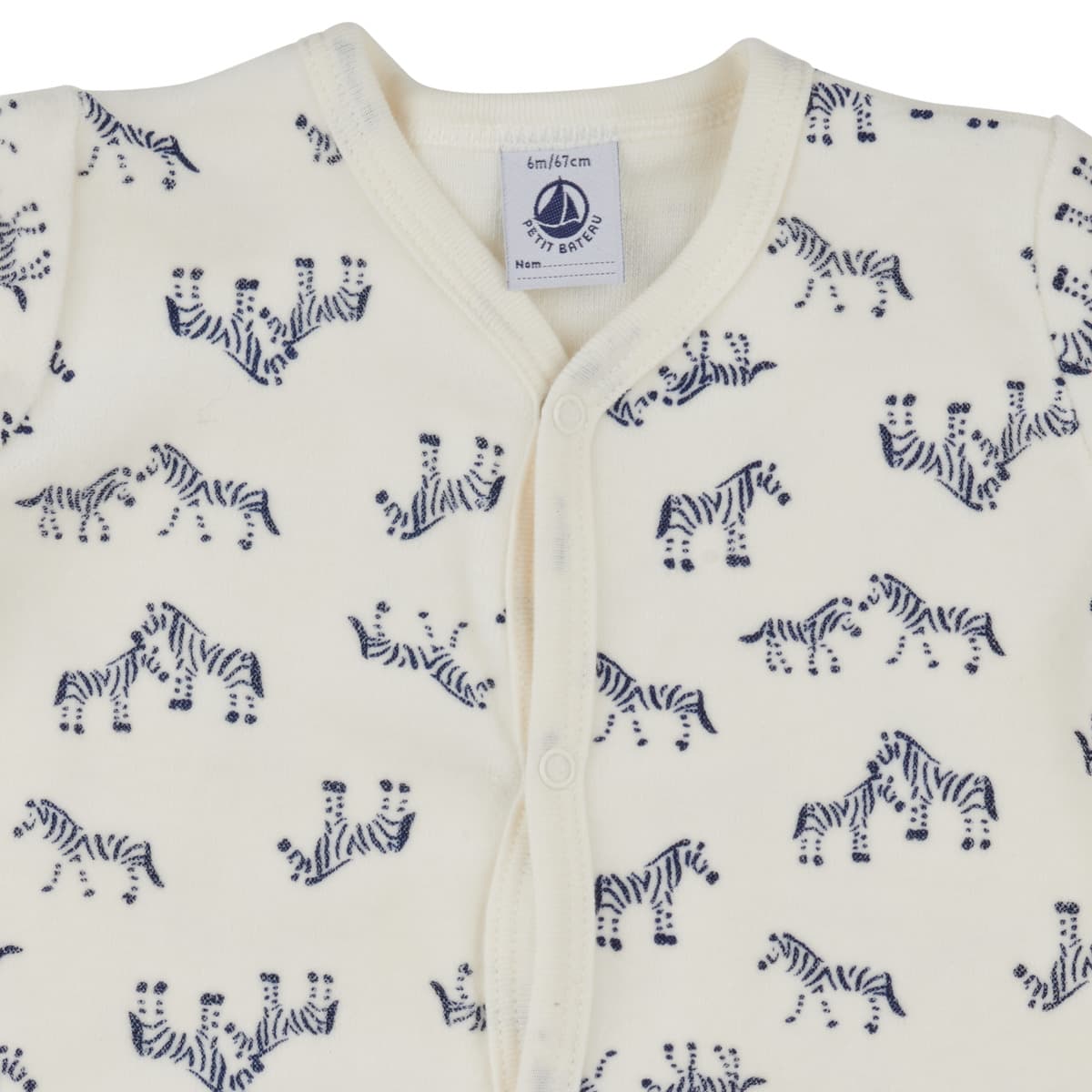 Boys' Pajamas Petit Bateau White