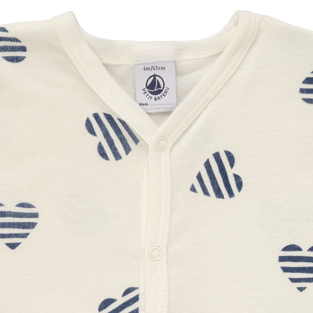 Girls' Pajamas Petit Bateau White
