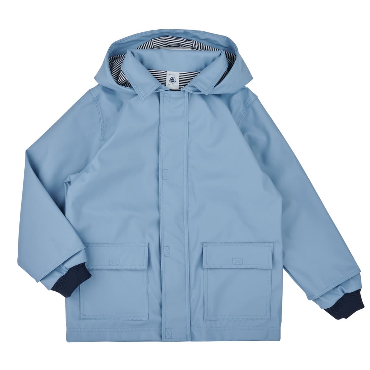 Boys' Parkas Petit Bateau Blue
