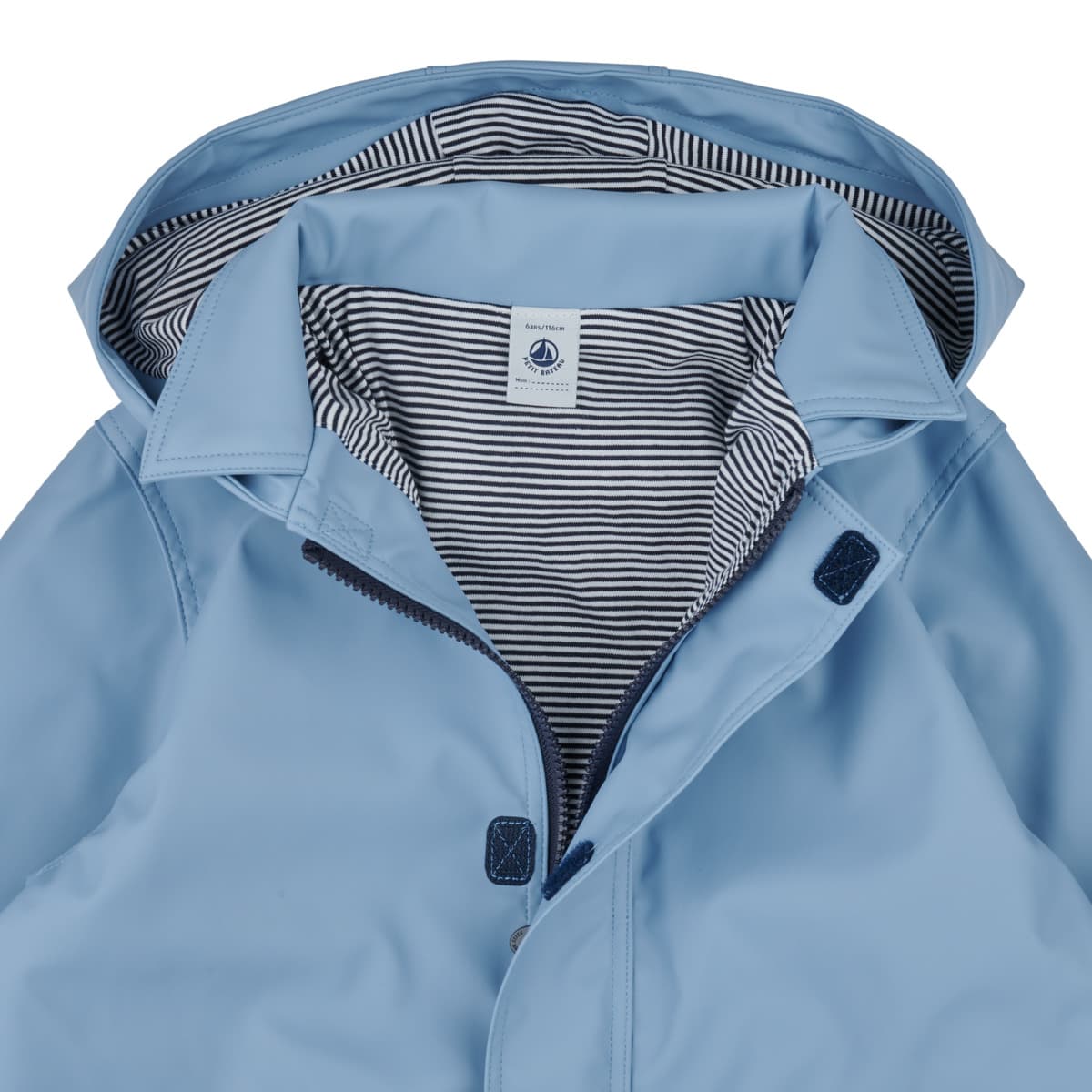 Boys' Parkas Petit Bateau Blue