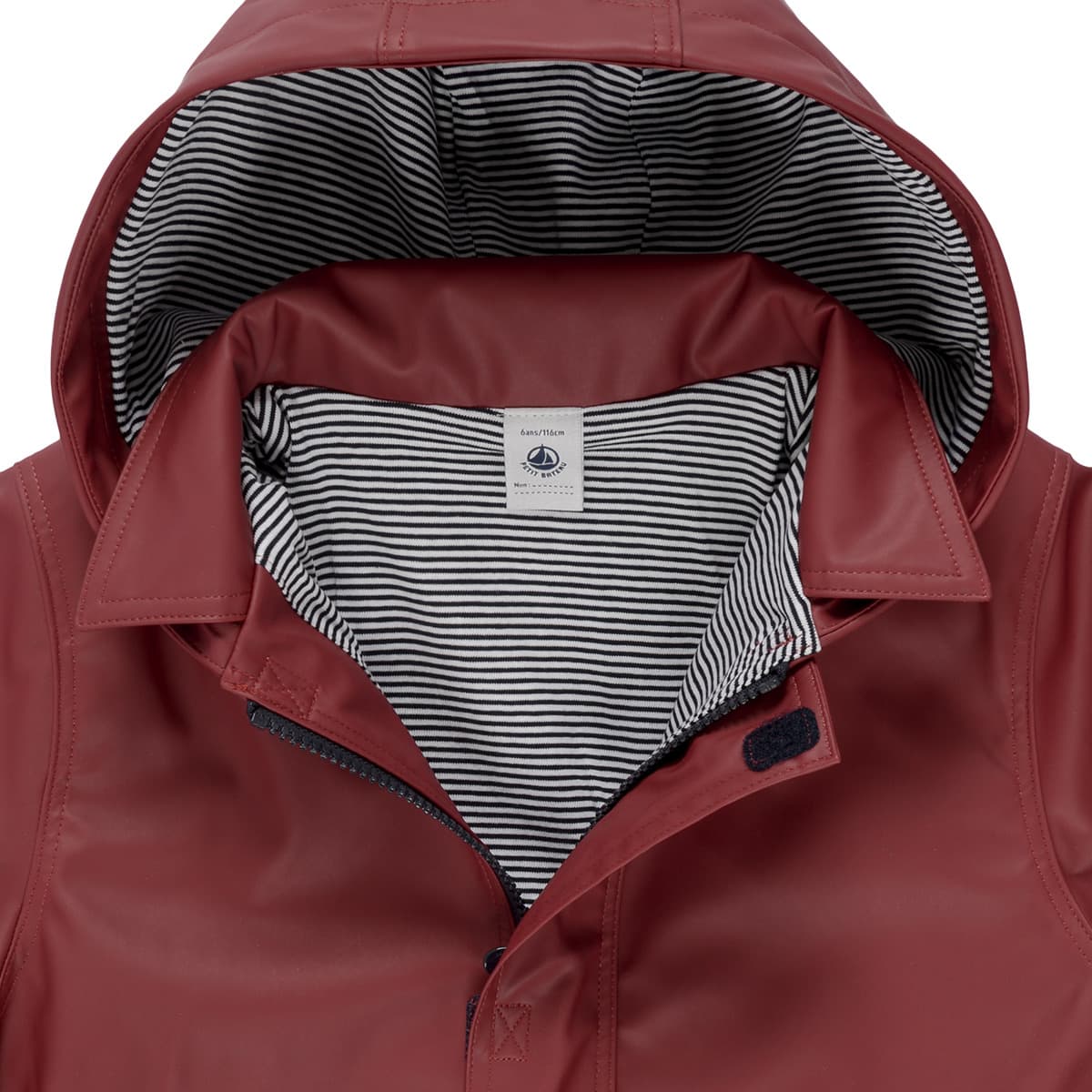 Girls' Parkas Petit Bateau Bordeaux