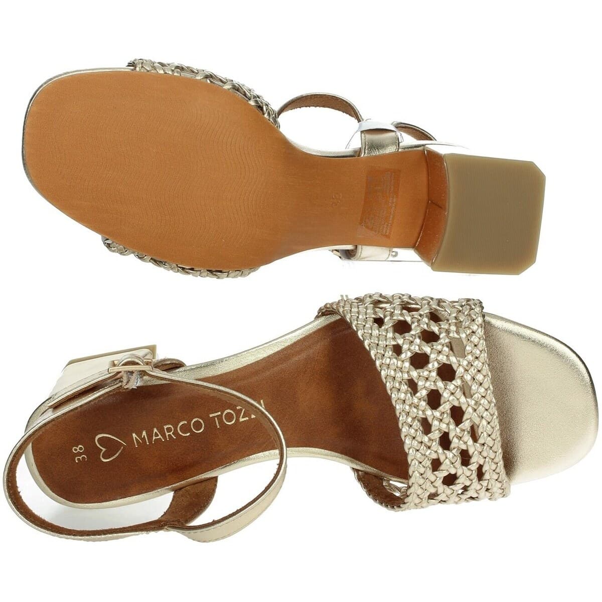 Women's Pumps Marco Tozzi Gold