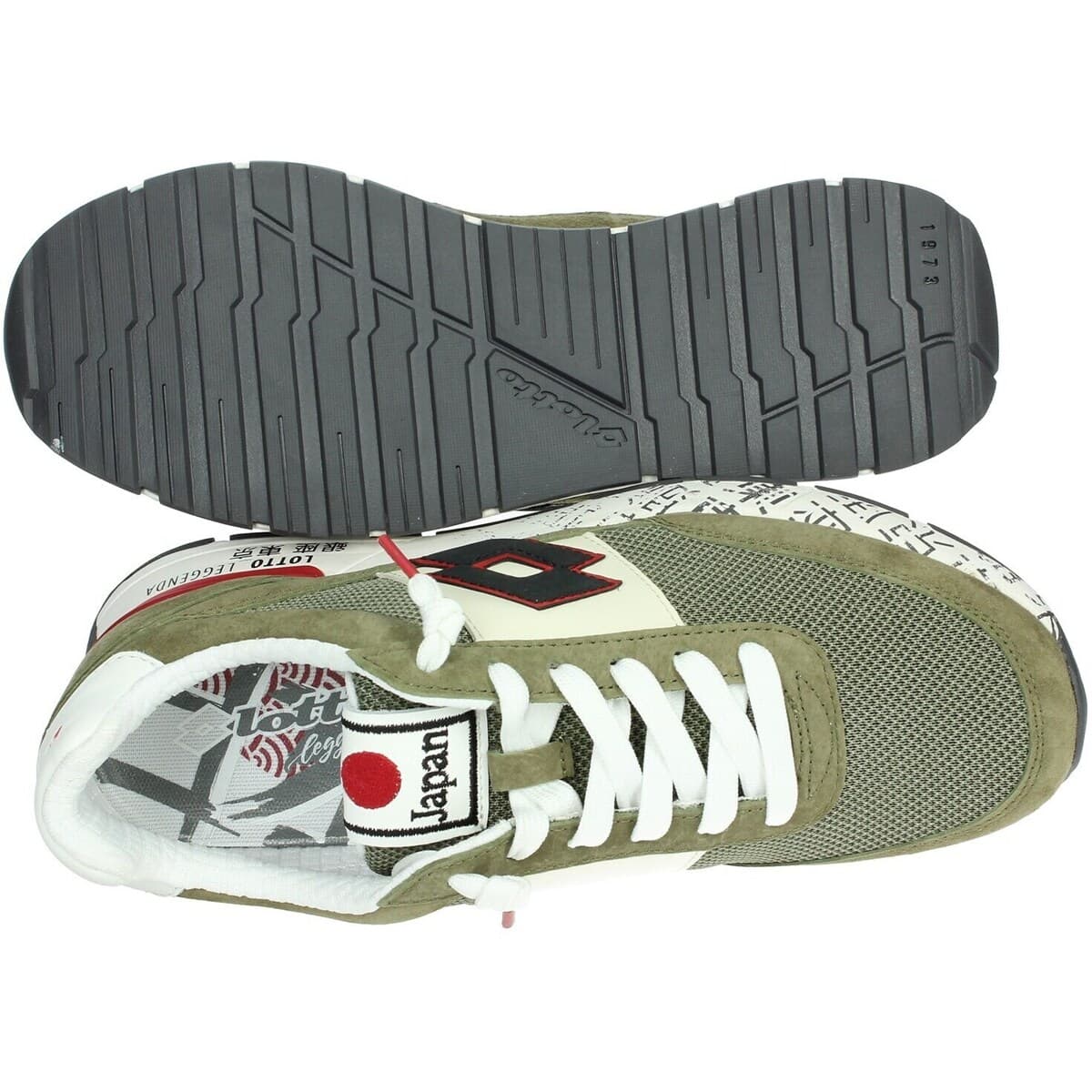 Men's Sports Shoes Lotto Green