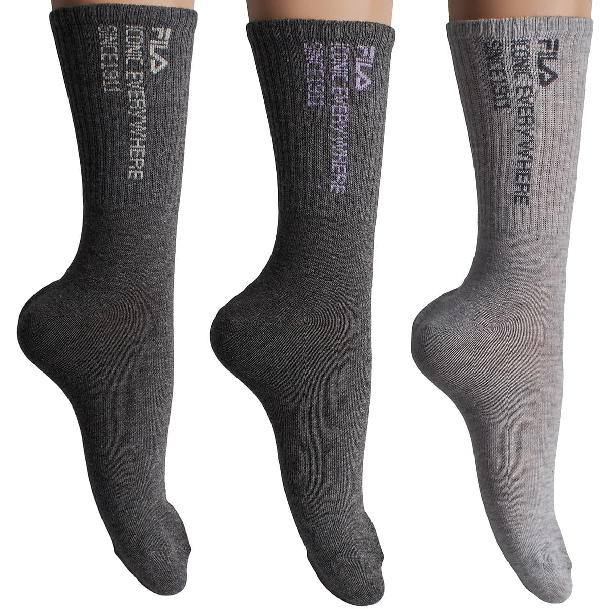 Women's Socks Fila Gray