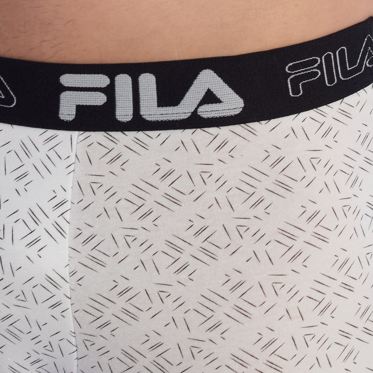 Men's Boxer Briefs Fila White