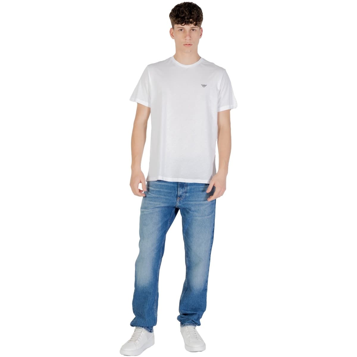 Men's Polo Shirts EA7 White