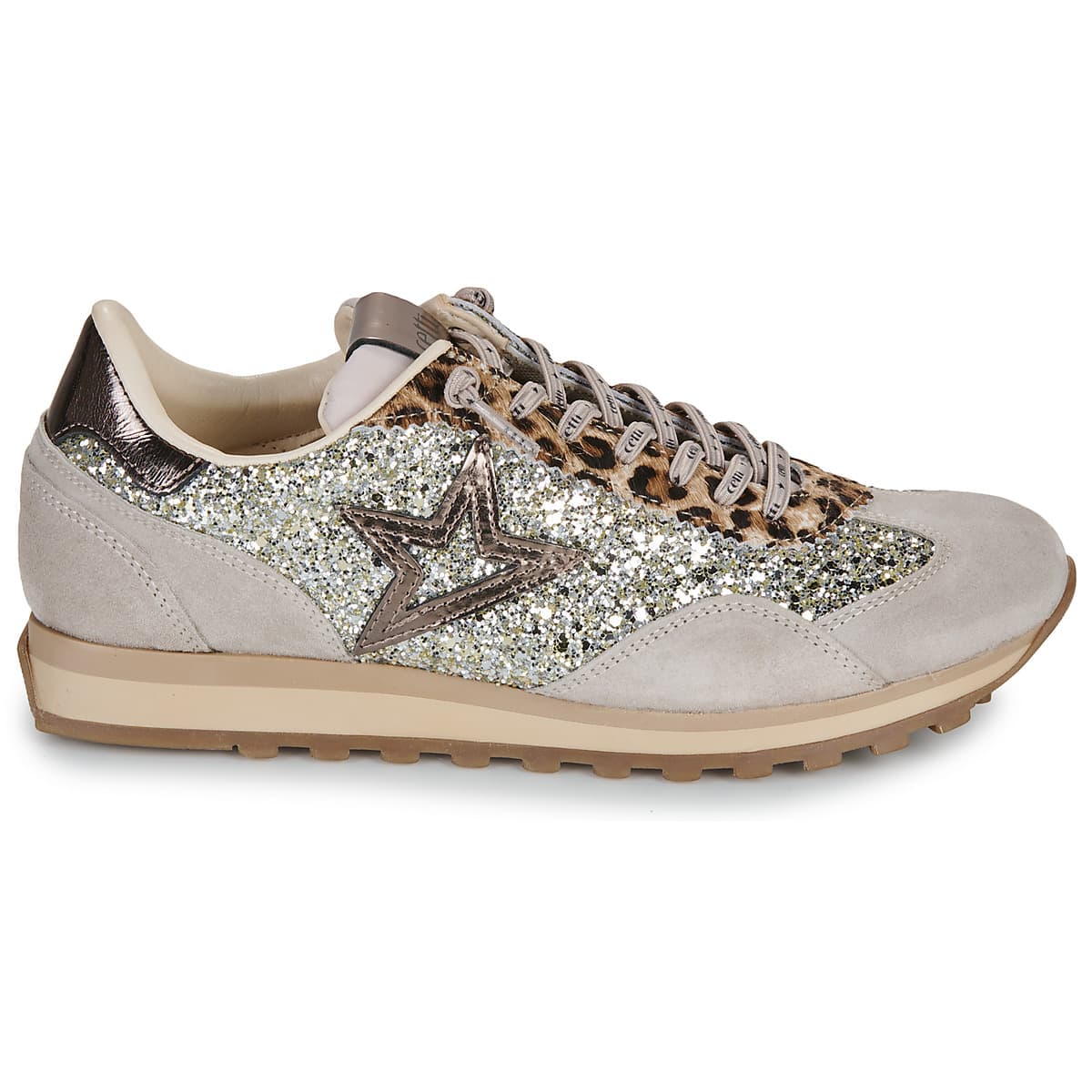 Women's Sneakers Cetti Gold