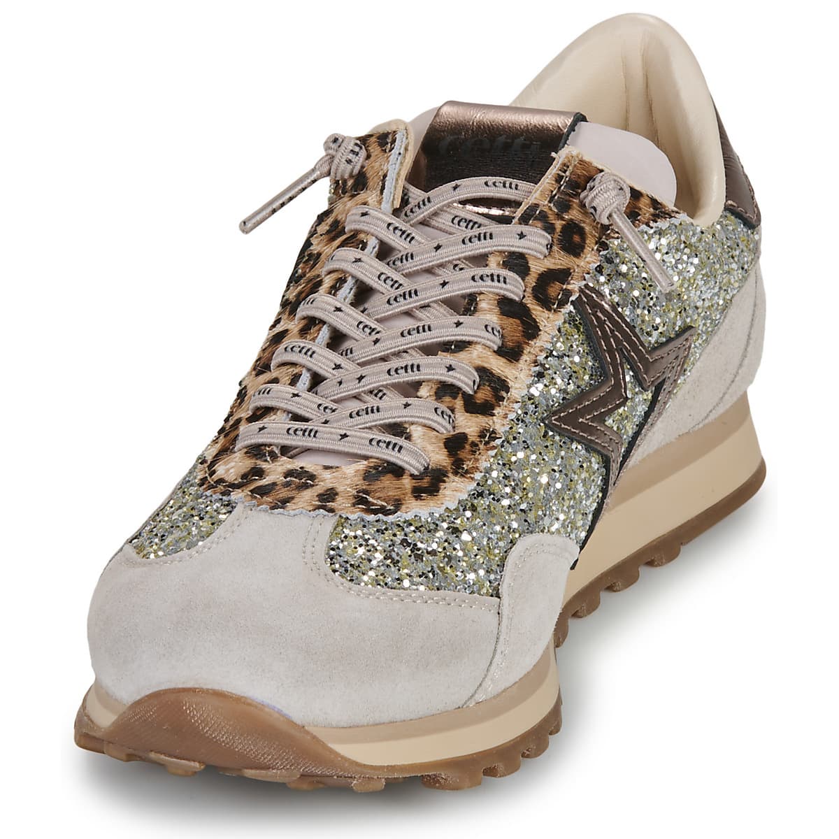 Women's Sneakers Cetti Gold