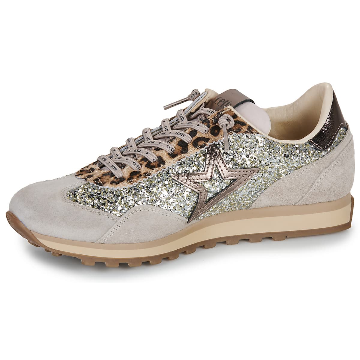 Women's Sneakers Cetti Gold