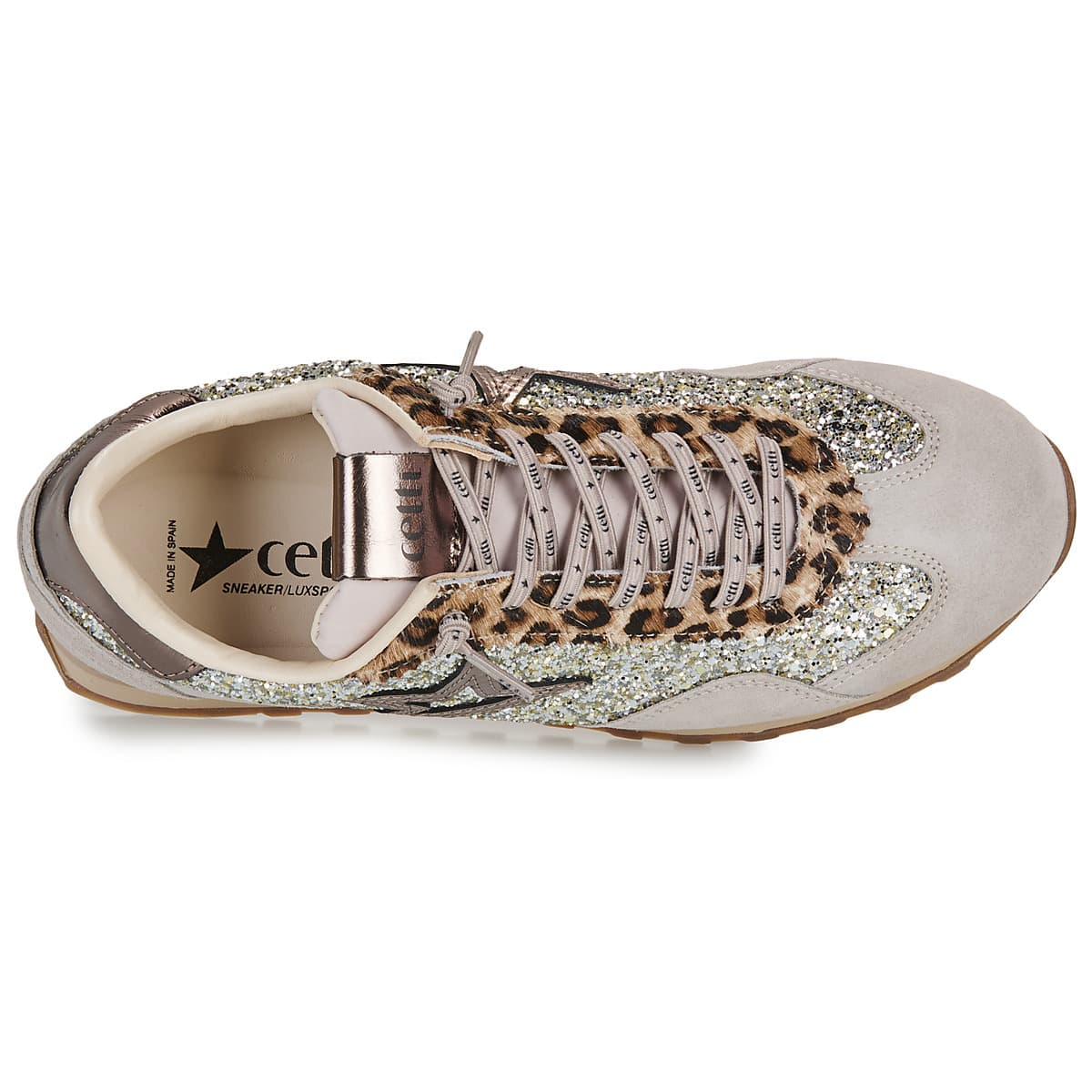 Women's Sneakers Cetti Gold