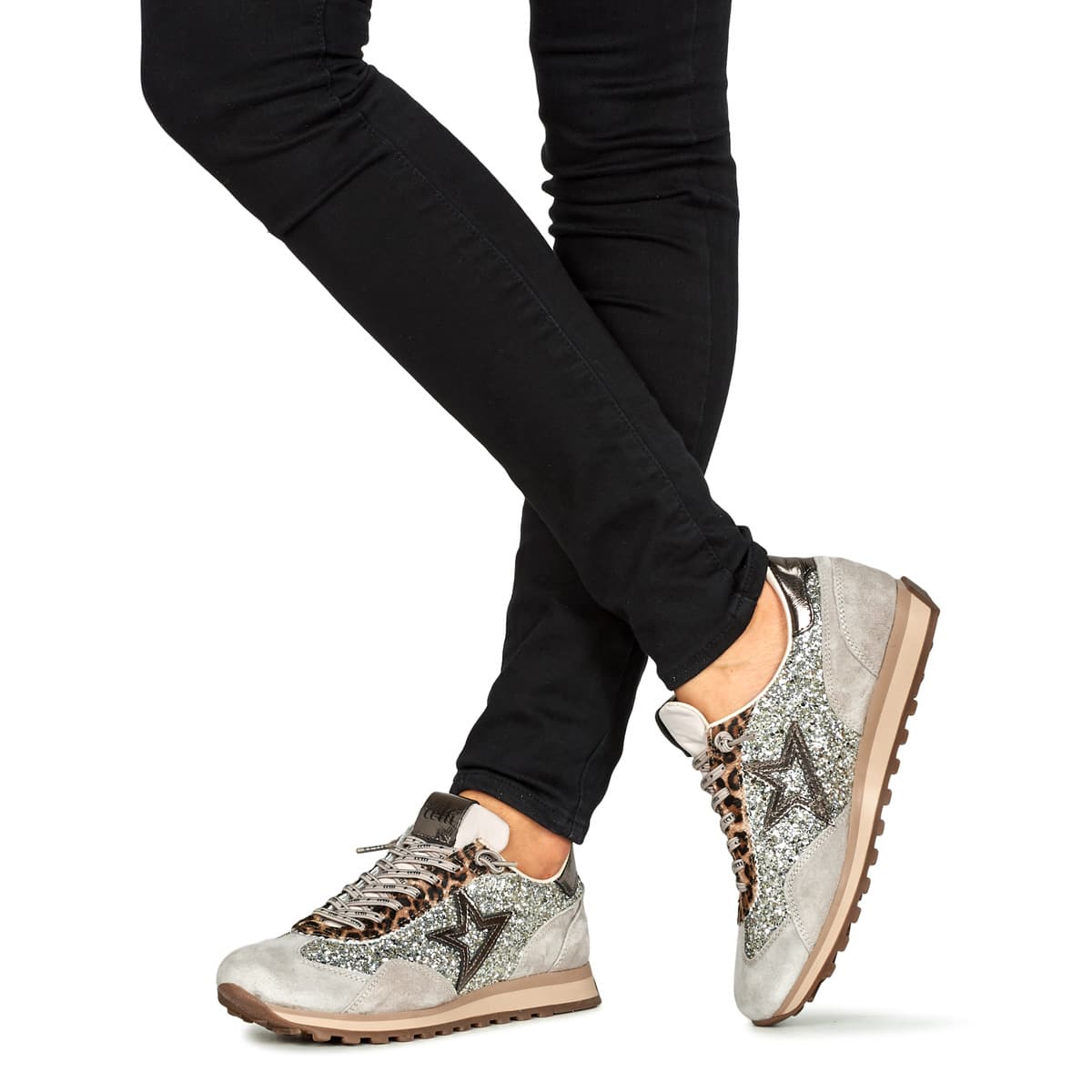 Women's Sneakers Cetti Gold