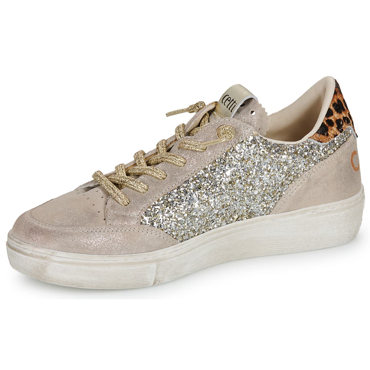 Women's Sneakers Cetti Gold