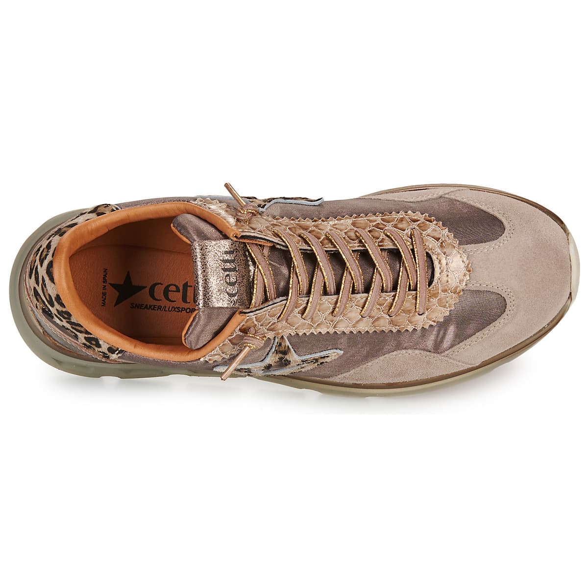 Women's Sneakers Cetti Brown