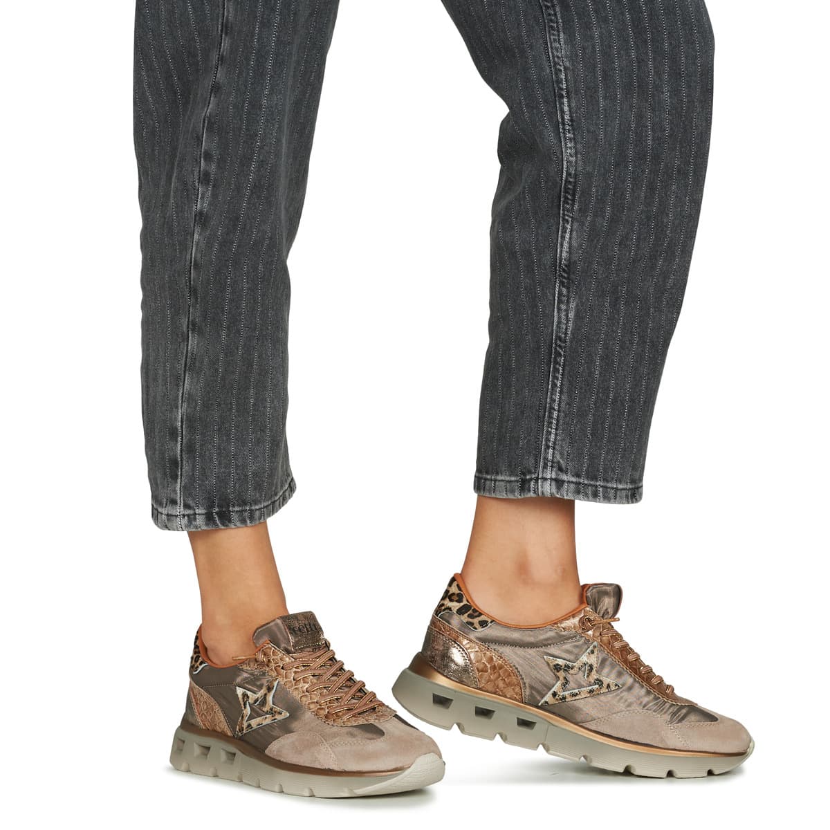 Women's Sneakers Cetti Brown