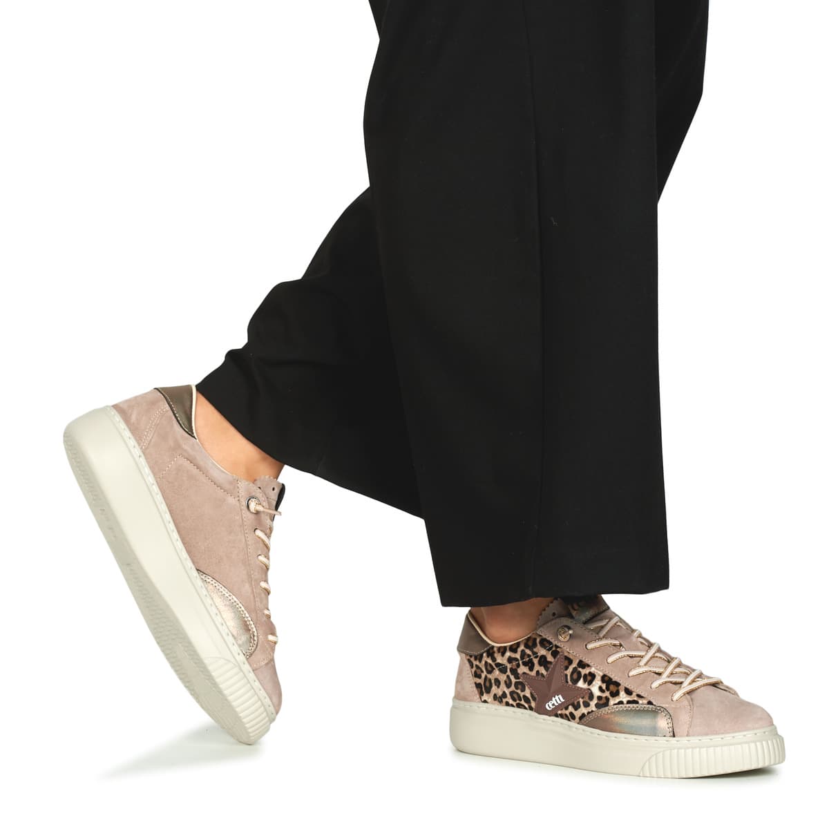 Women's Sneakers Cetti Brown