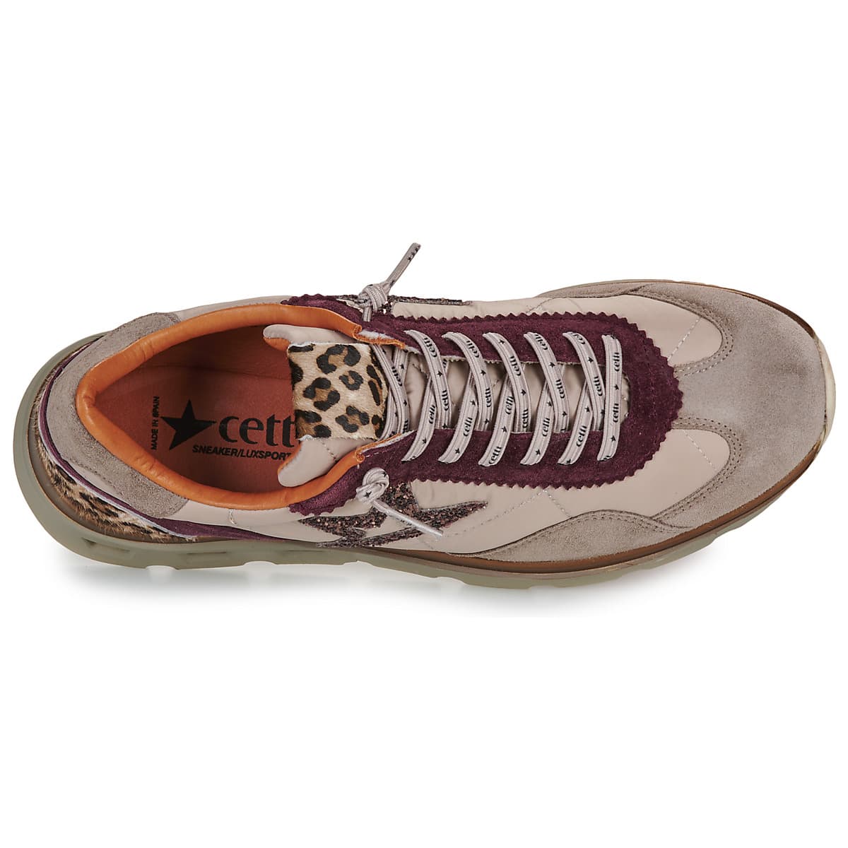 Women's Sneakers Cetti Beige