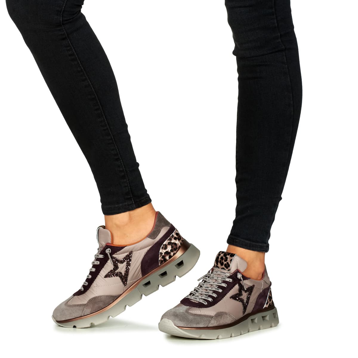 Women's Sneakers Cetti Beige