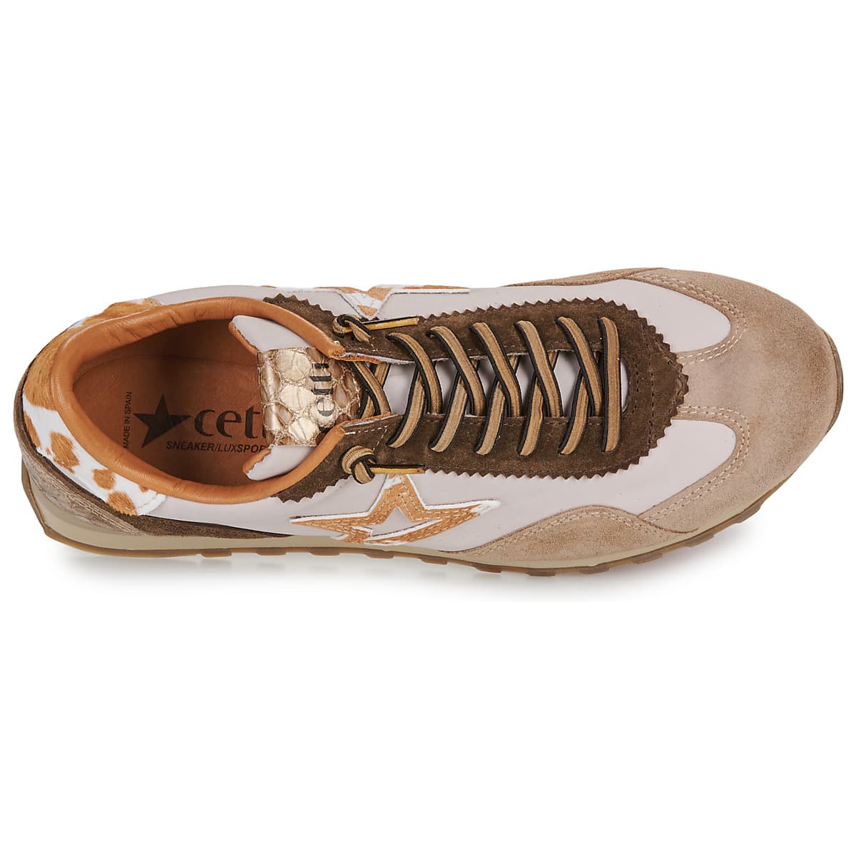 Women's Sneakers Cetti Brown