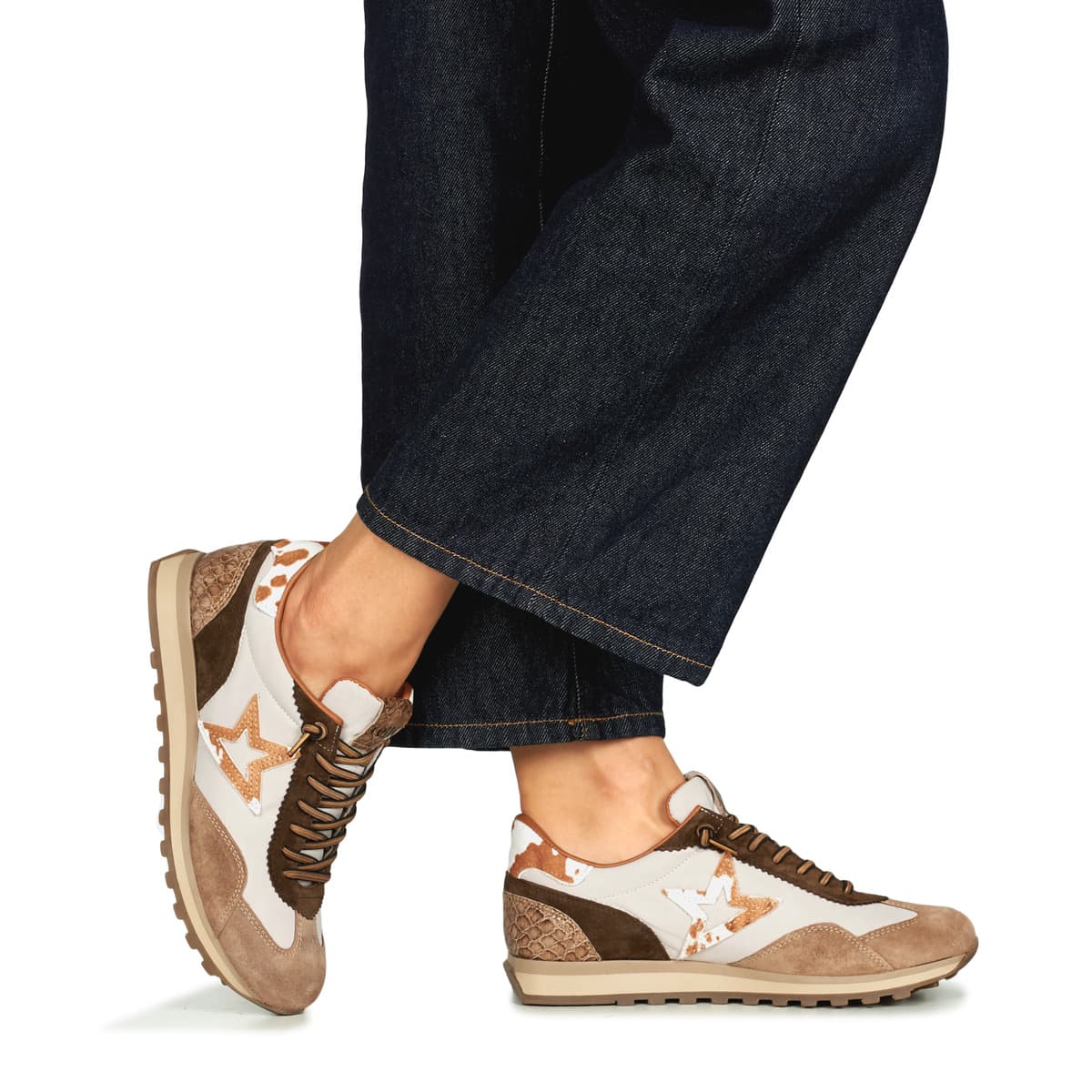 Women's Sneakers Cetti Brown