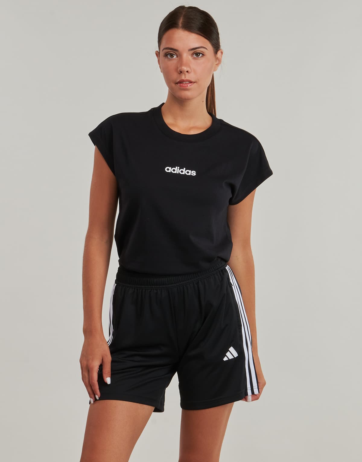 Women's T-Shirts Adidas Black