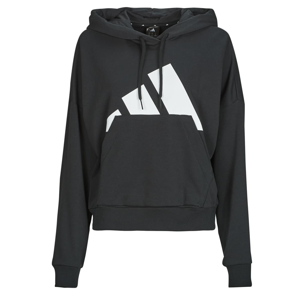T-shirt με κουκούλα adidas Essentials Big Logo French Terry Loose Hoodie