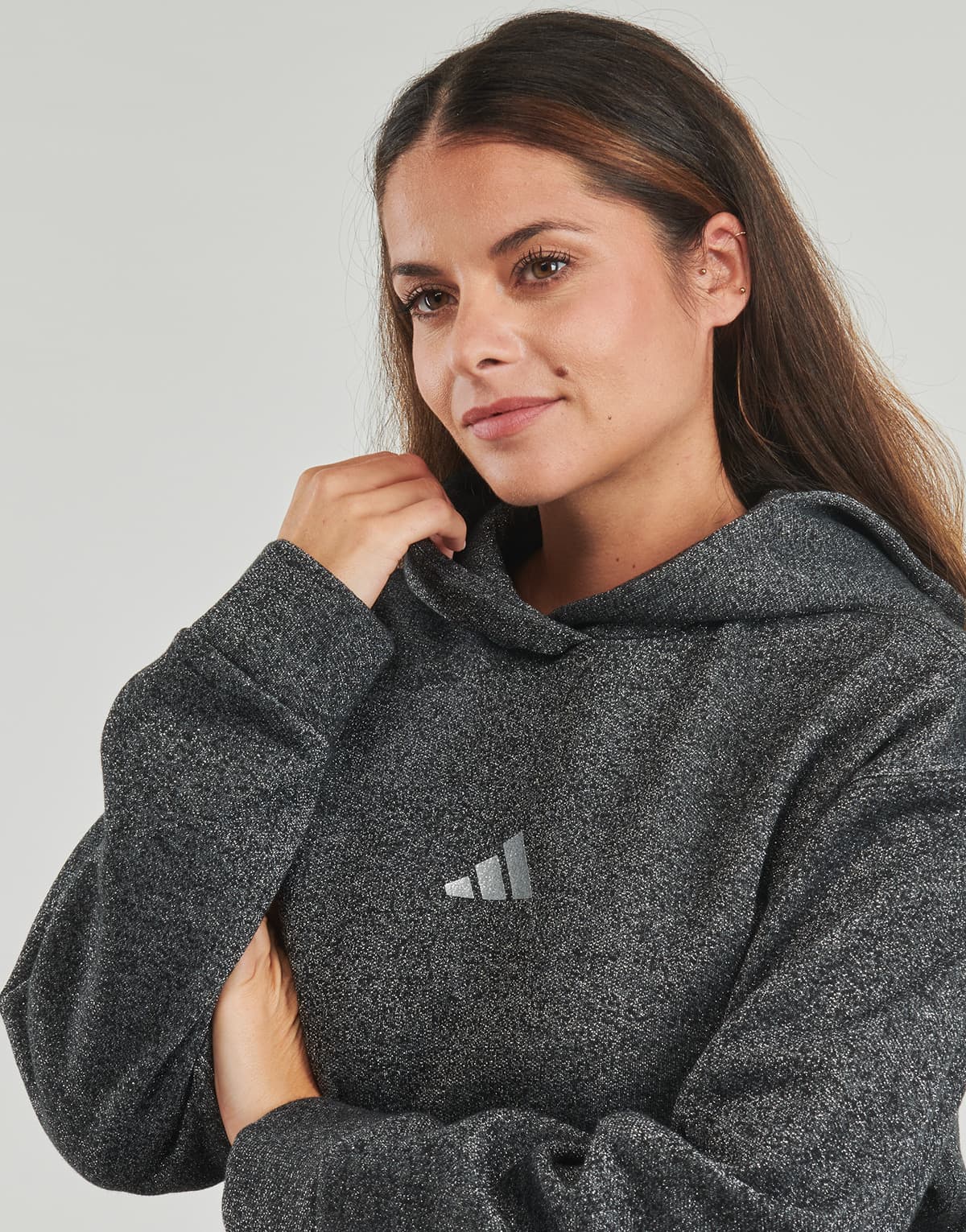 Women's Sweatshirts adidas Gray