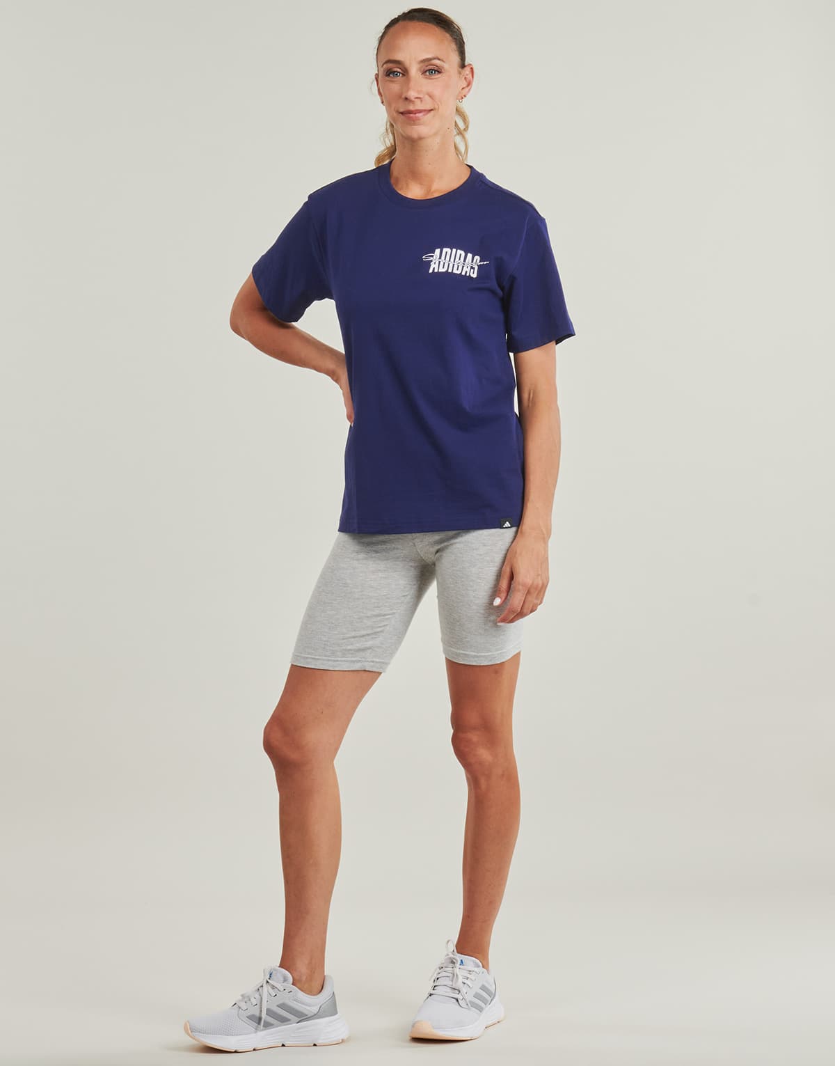Women's T-Shirts adidas Blue