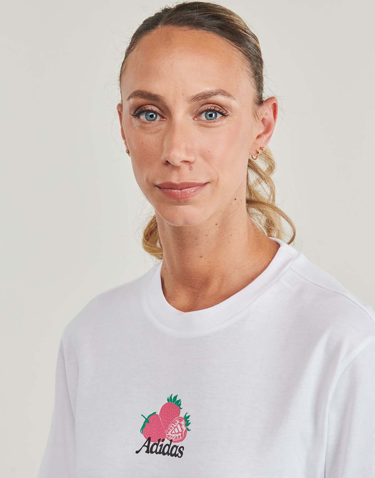 Women's T-Shirts adidas White