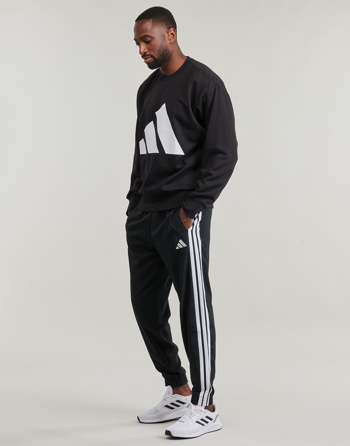 Men's Sports T-Shirts adidas Black