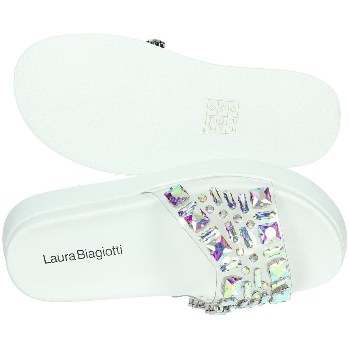 Women's Flip Flops Laura Biagiotti White