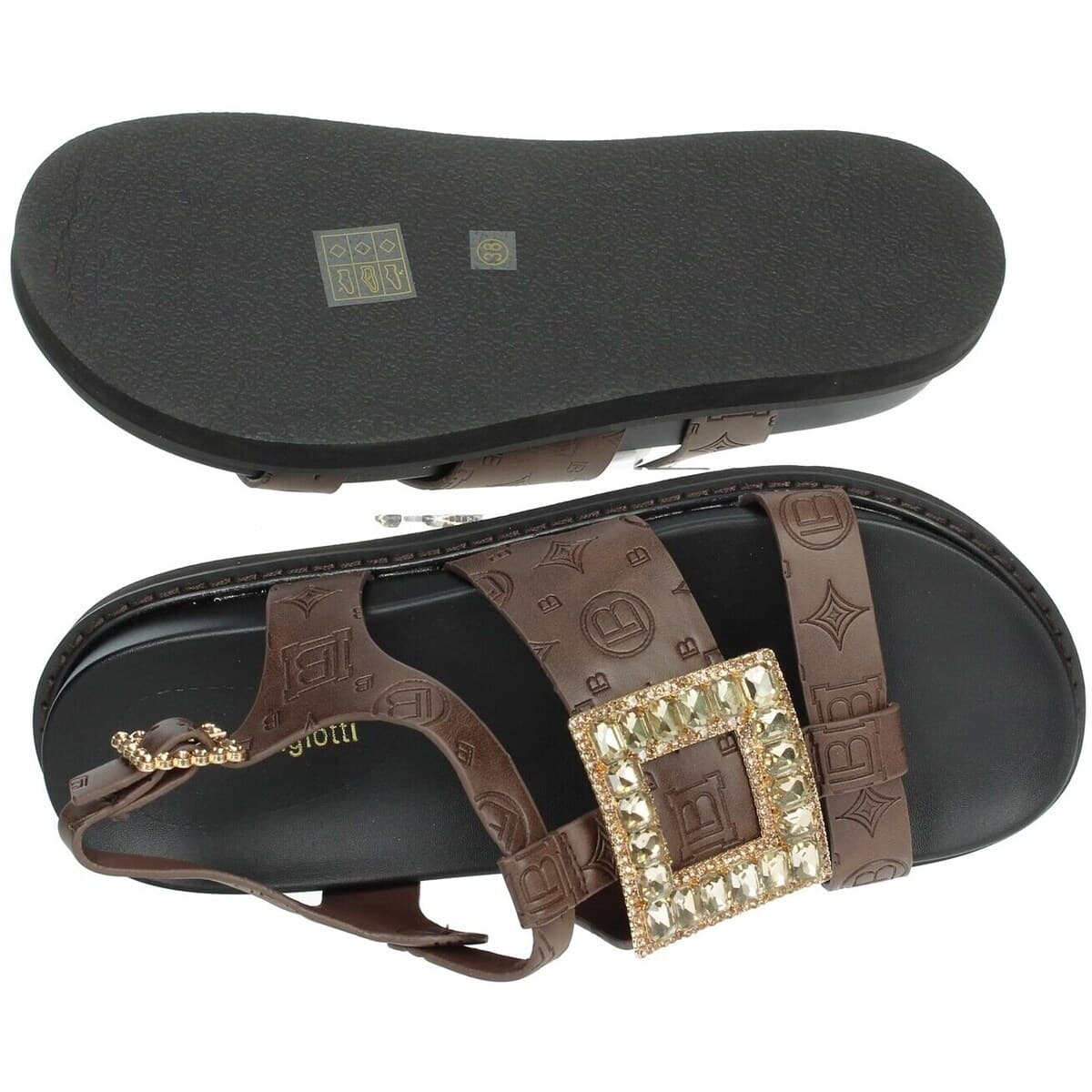 Women's Sandals Laura Biagiotti Brown