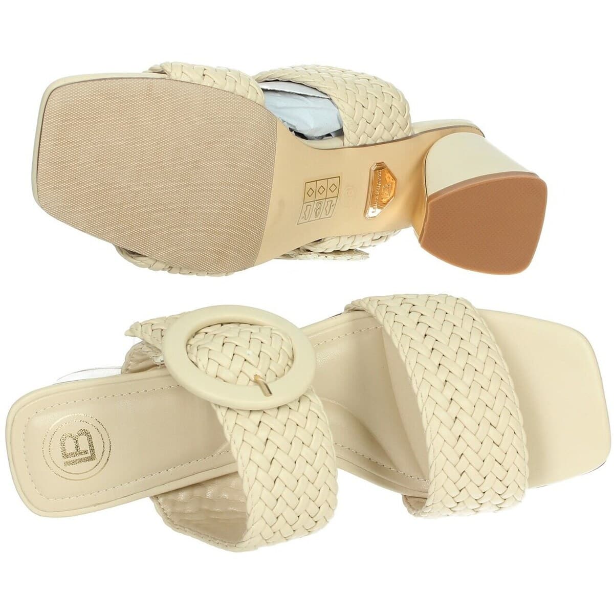 Women's Flip Flops Laura Biagiotti Beige