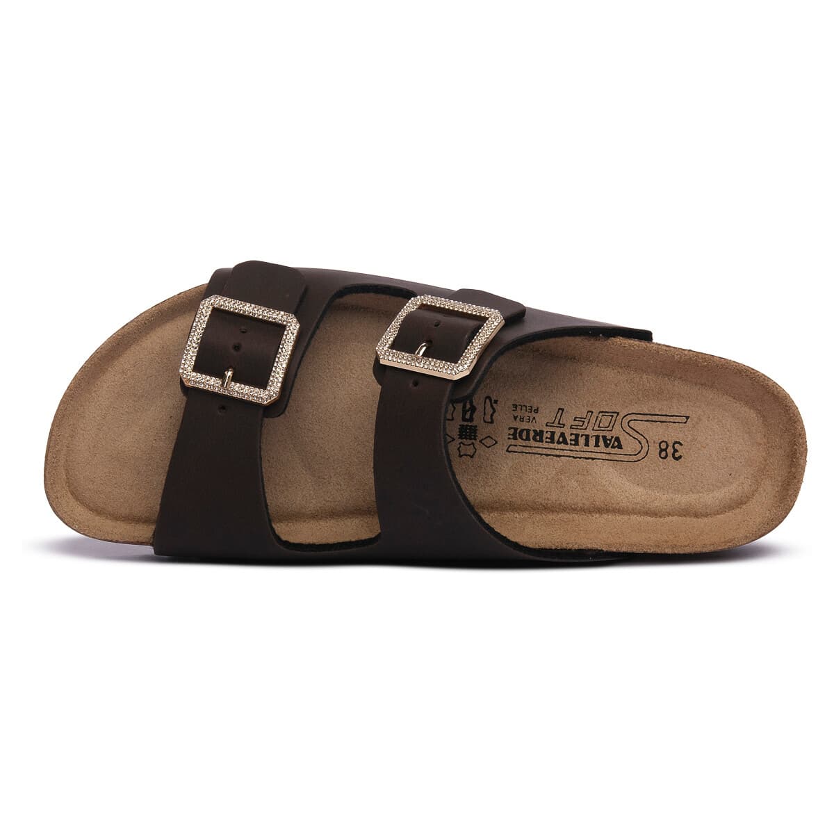 Women's Mules Valleverde Brown