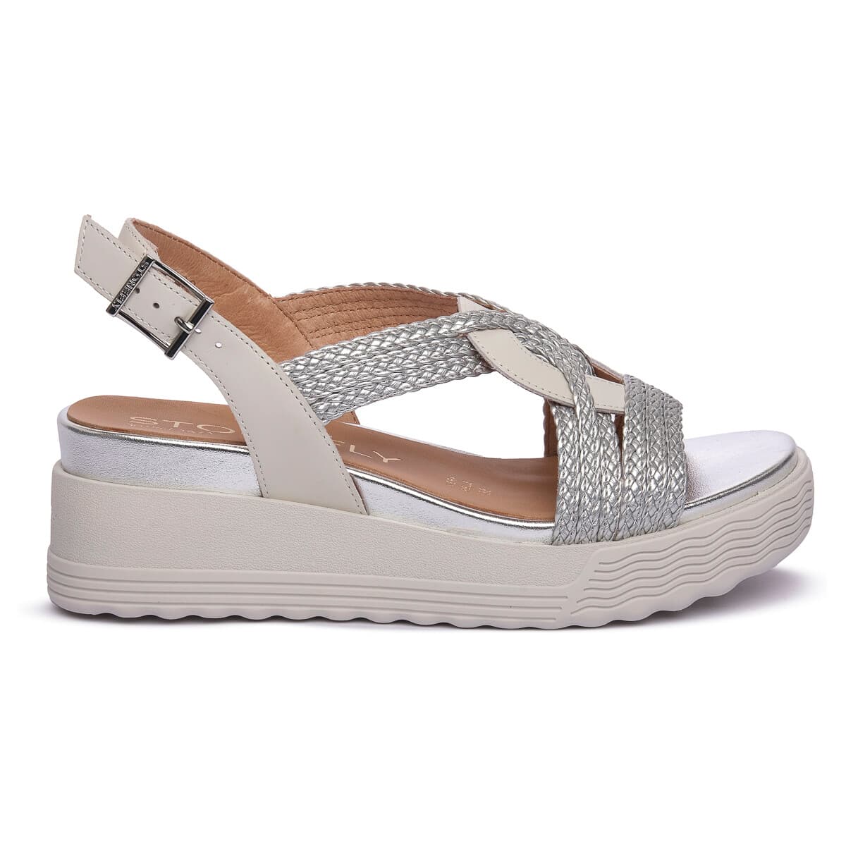 Women's Platforms Stonefly White