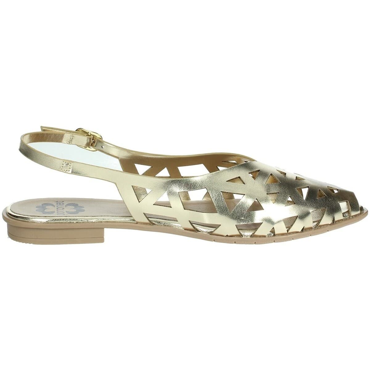 Women's Ballet Flats Porronet Gold