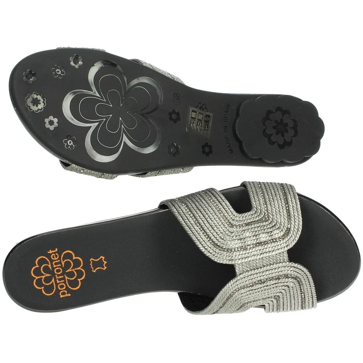 Women's Flip Flops Porronet Gray