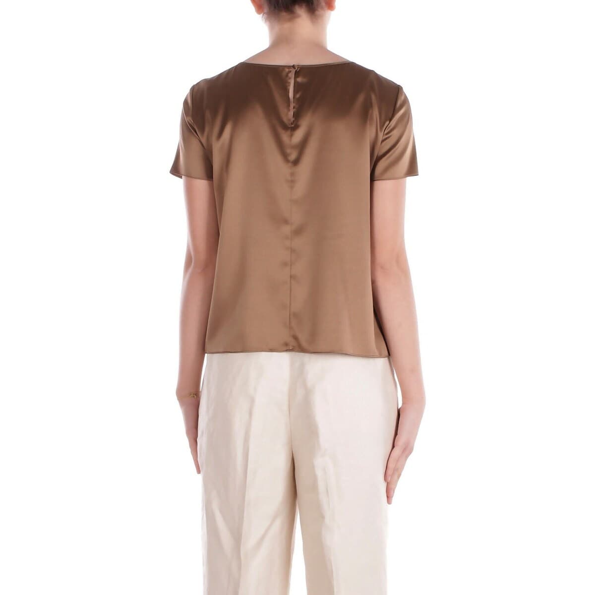 Women's T-Shirts Emporio Armani Brown