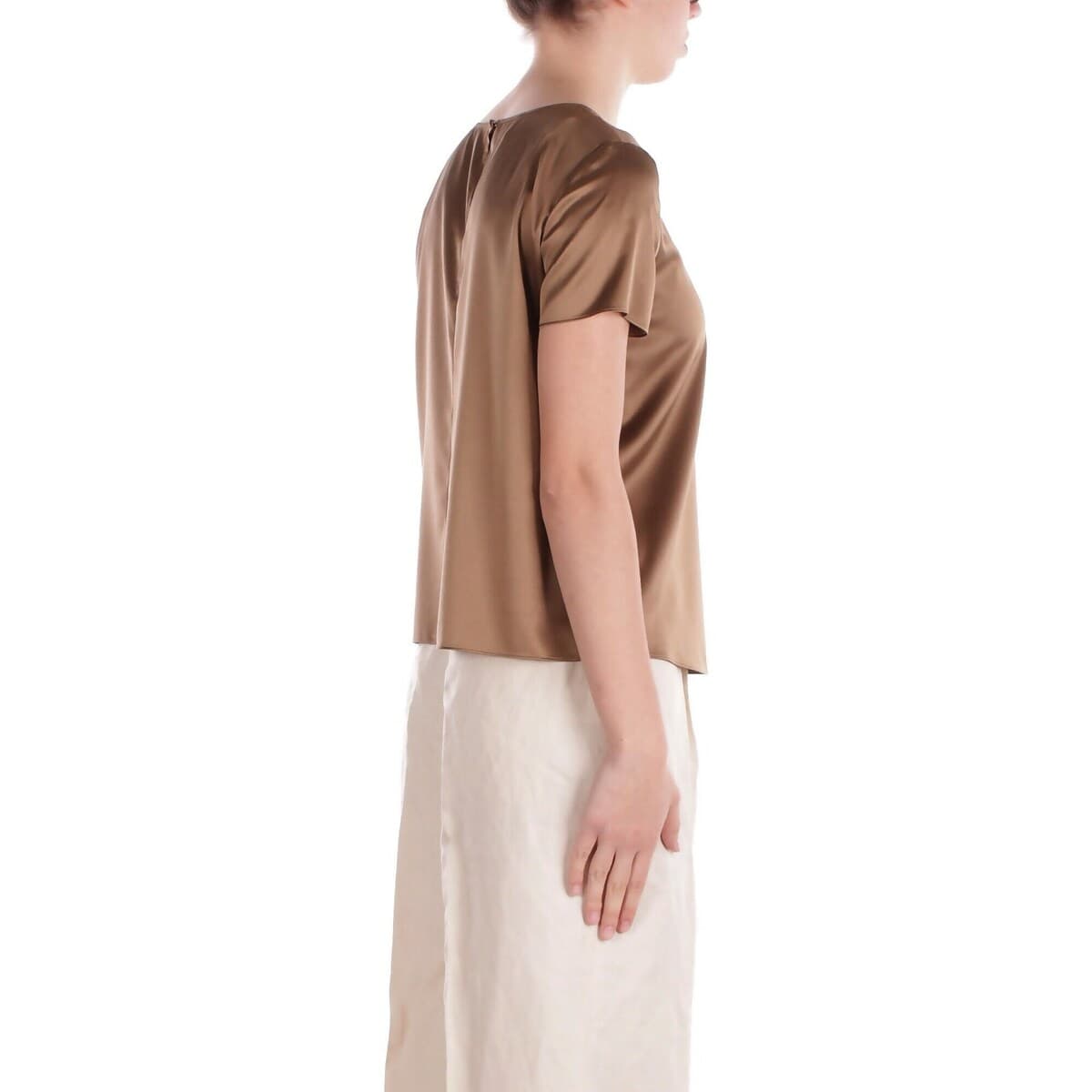 Women's T-Shirts Emporio Armani Brown